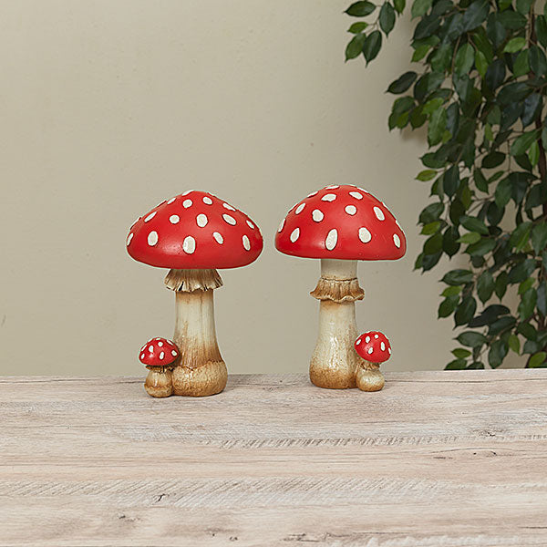 Mushroom Figurines - 2 Styles