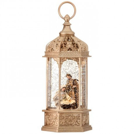 Nativity Byzantine Lighted Water Lantern