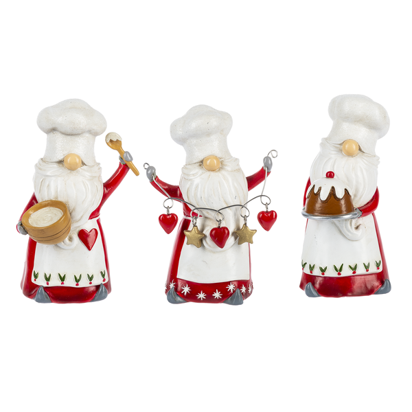 Cooking Gnome Figurines - 3 Options