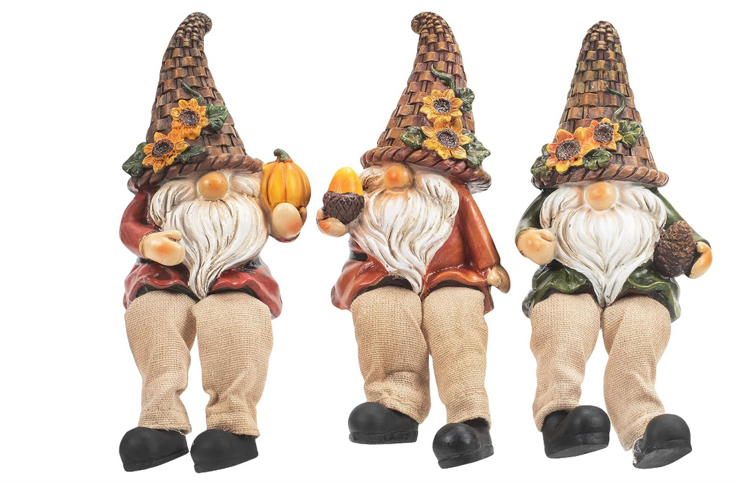 Harvest Gnome Shelf Sitter