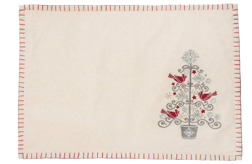 Nordic Holiday Rectangle Placemat - Set of 6