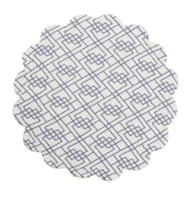 Genevieve Round Placemat - Set of 4