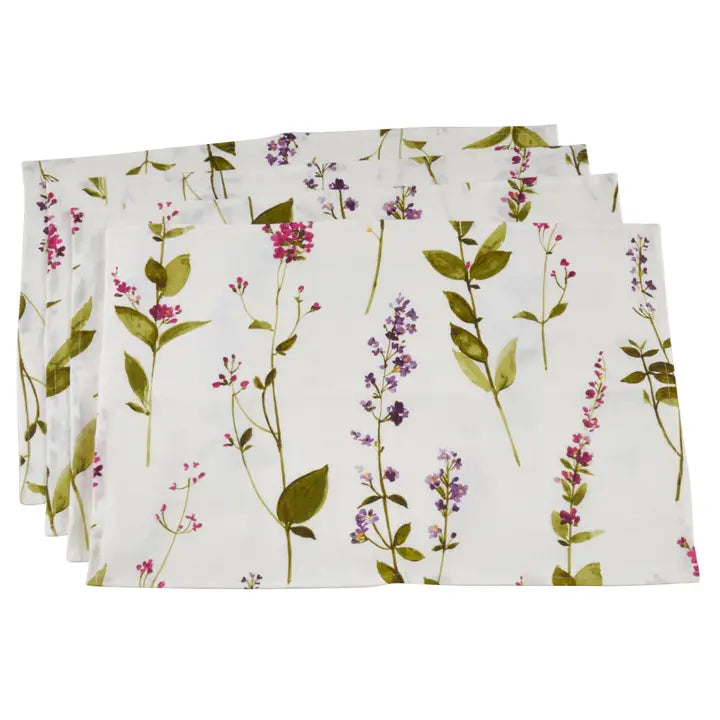 Watercolor Floral Stems Placemat