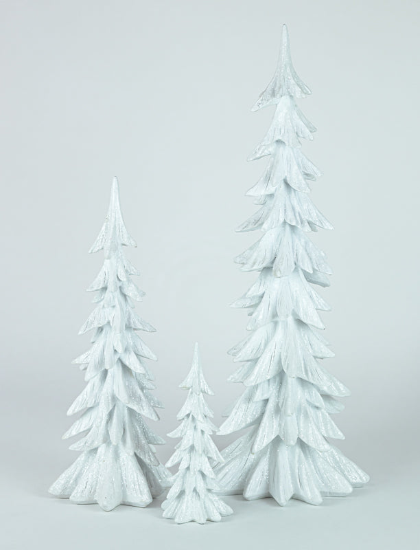 Snowy White Tree Set
