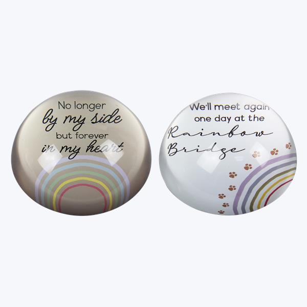 Pet Memorial Glass Paper Weights