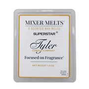 Tyler Candle Company wax melt packaging on a white background