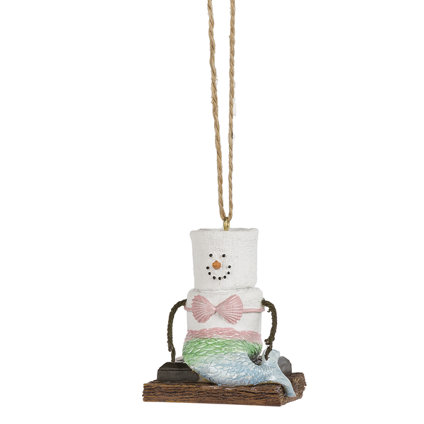 S'mores Mermaid Ornament