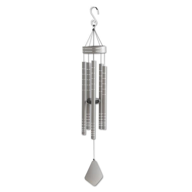 Matte with Silver Wind Chimes