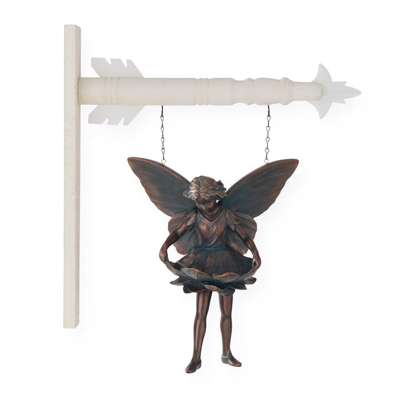 Patina Green & Copper Fairy Bird Bath Arrow Replacement