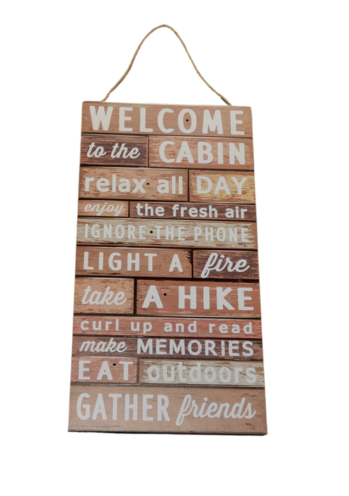 Dock/Cabin Sign- 2 Styles