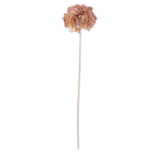 Decorative flower on a stick with a white background
