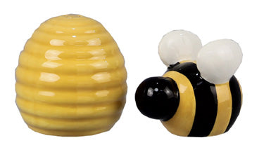 Bee and Hive Salt and Pepper Set
