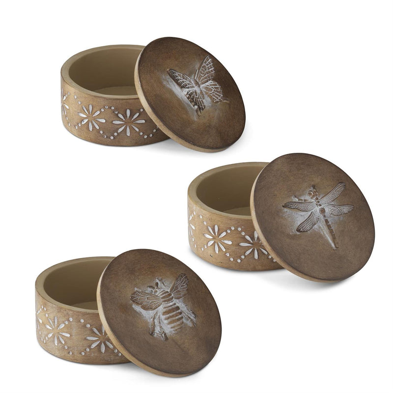 Round Lidded Containers