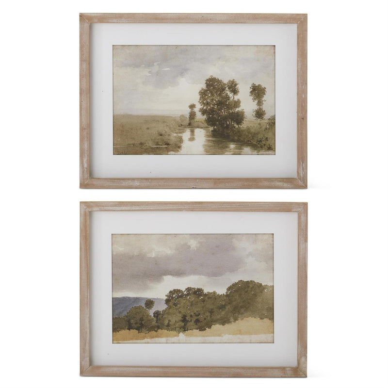 Wood Framed Naturescape Prints