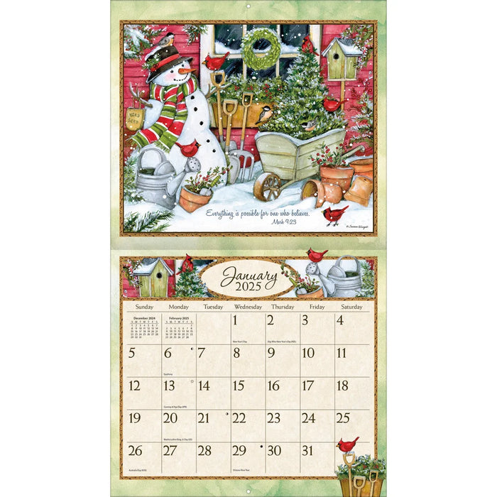 Bountiful Blessings - Lang Wall Calendar - 2 Sizes