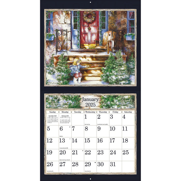 Country Welcome - Lang Wall Calendar - 2 Sizes