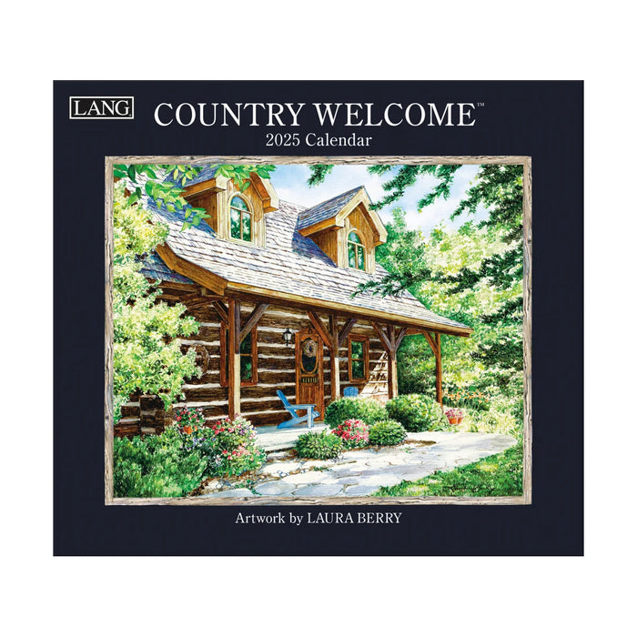 Country Welcome - Lang Wall Calendar - 2 Sizes