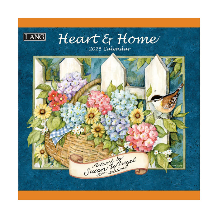 Heart & Home - Lang Wall Calendar - 2 Sizes