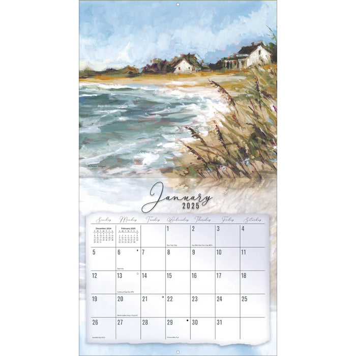 Coastal Shores - Lang Wall Calendar