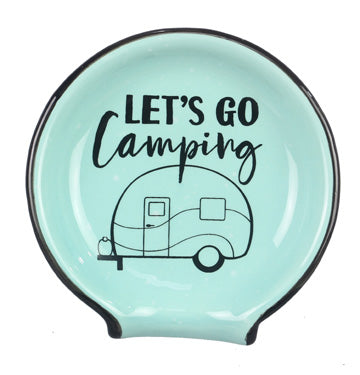 Let's Go Camping Spoon Rest