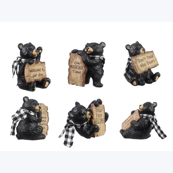 Mini Bear Camping Figurines - 6 Options