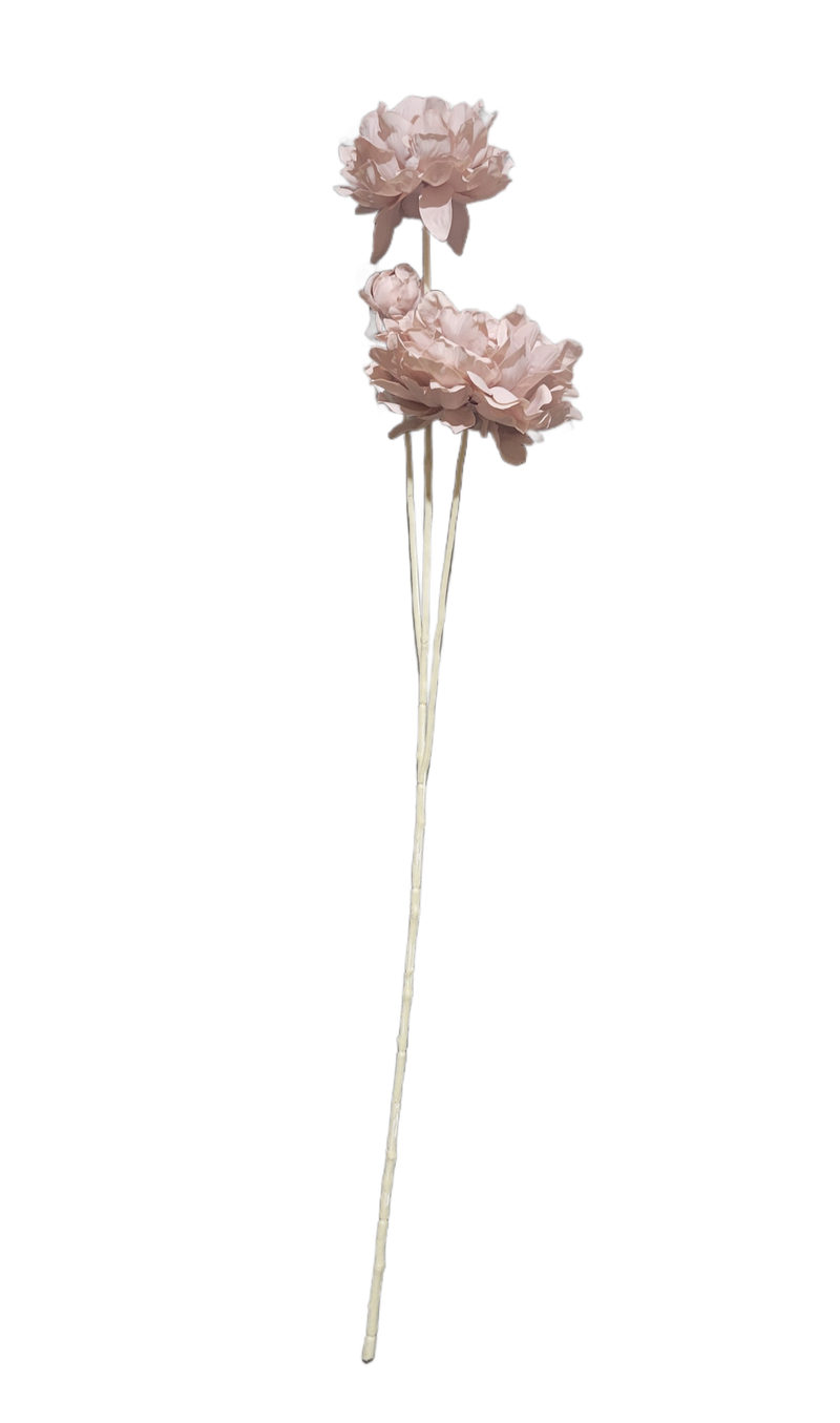 Soft Pink Peony Stem 29"