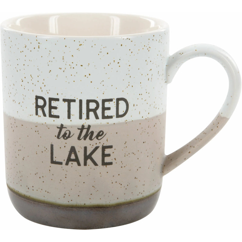 Retired to the Lake Mug