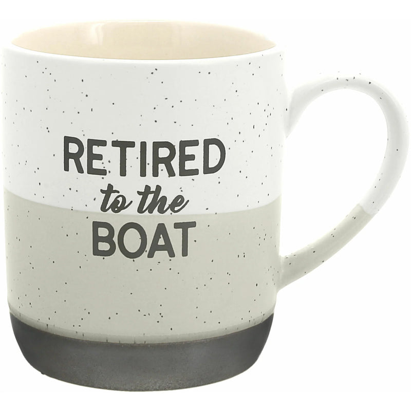 Retired to the Boat Mug
