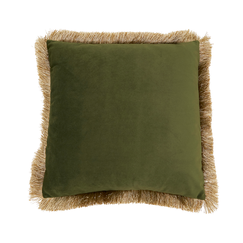 Velver Fringe Pillow