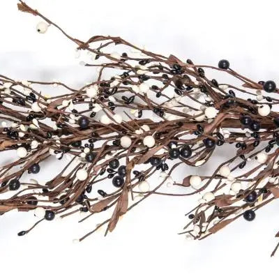 Mixed Berry Garland with Leaves - 55"