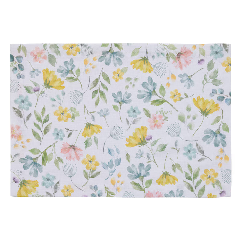 Spring Flowers Table Linens
