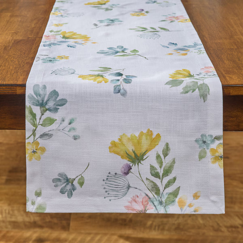 Spring Flowers Table Linens