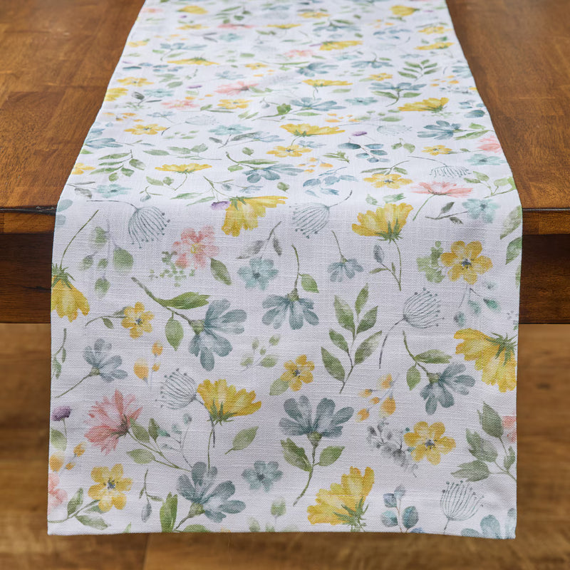 Spring Flowers Table Linens