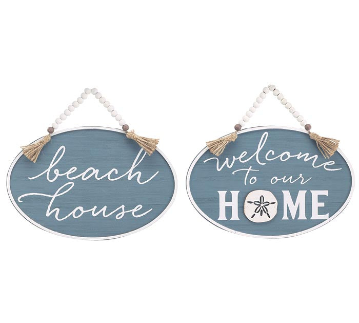 Beach House Hanging Signs