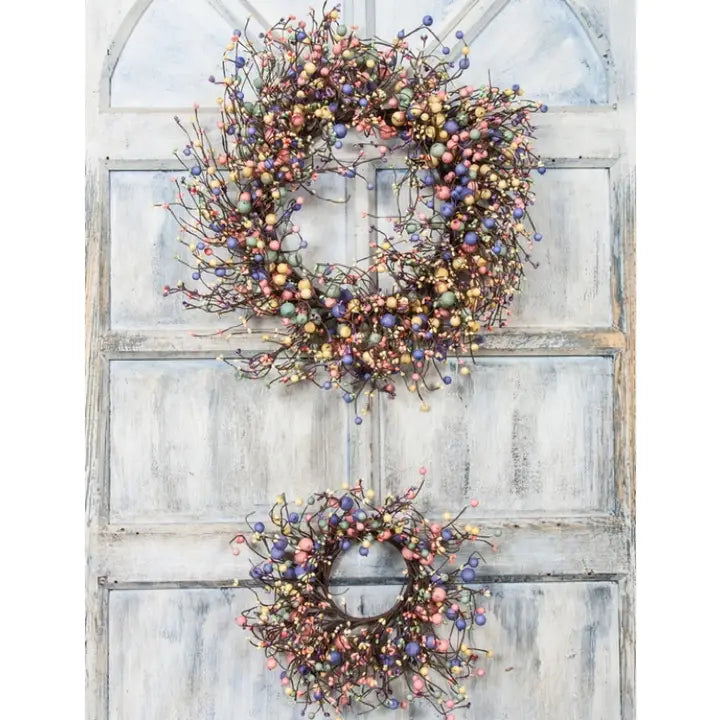 Berry Wreath Springtime Blooms