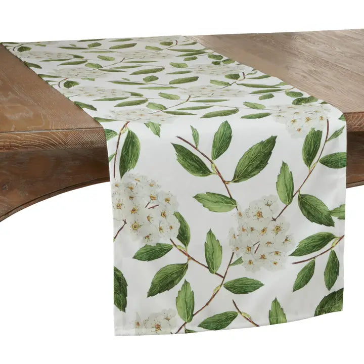 Stylish Floral Design Table Runner