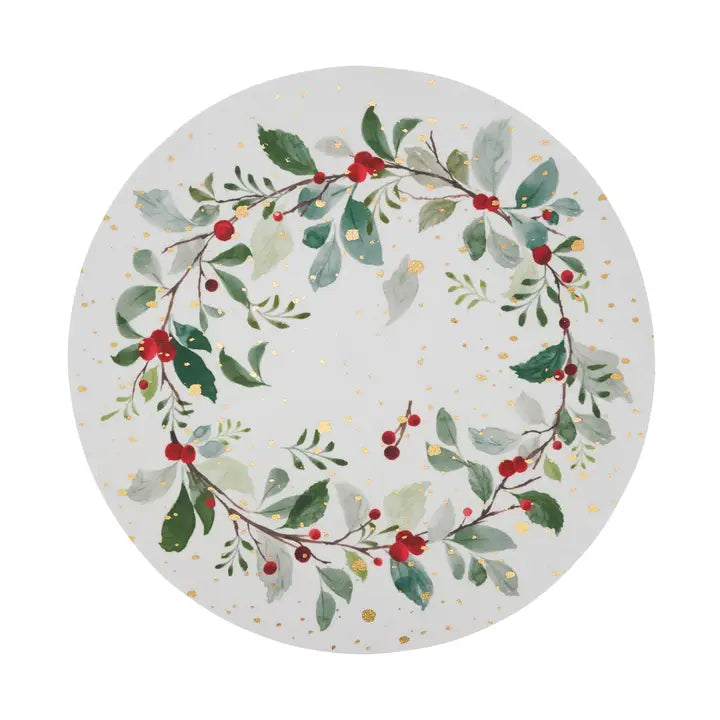 Berry Burst Wreath Placemat