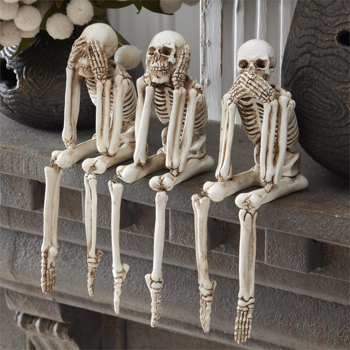 See No Evil Hear No Evil Speak No Evil Skeletons