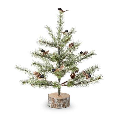 Snowy Chickadee Tree - 2'