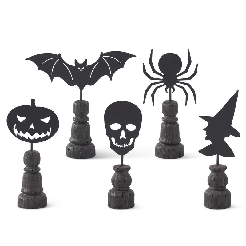 Halloween Spindle Figurines
