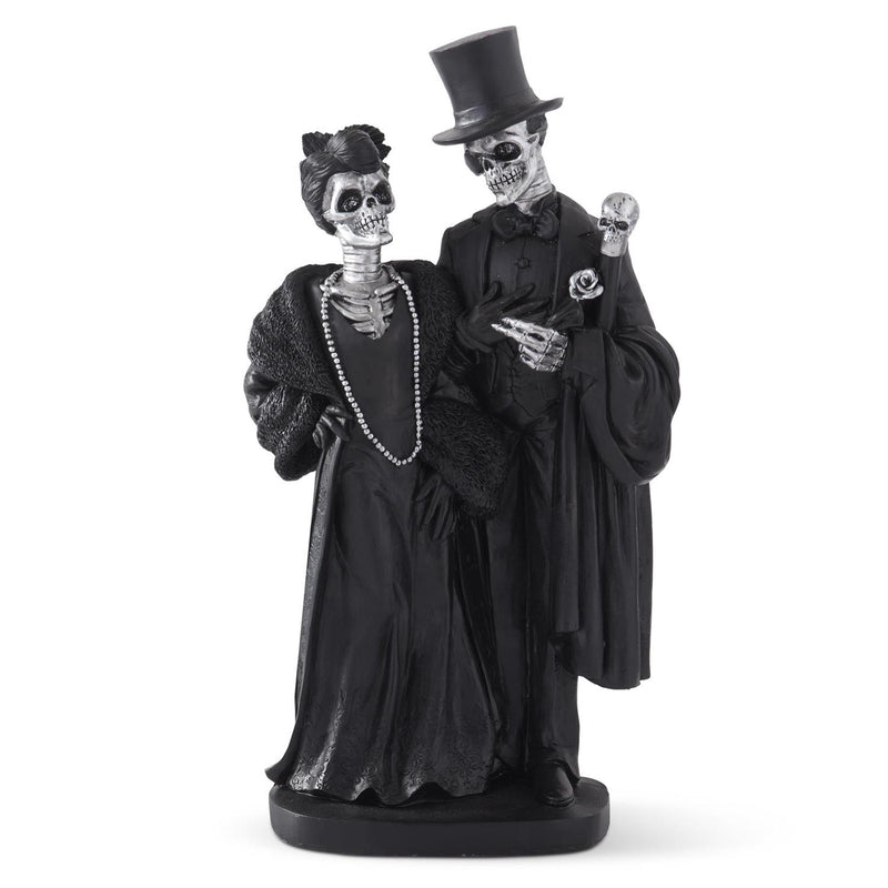 Black & Silver Skeleton Couple