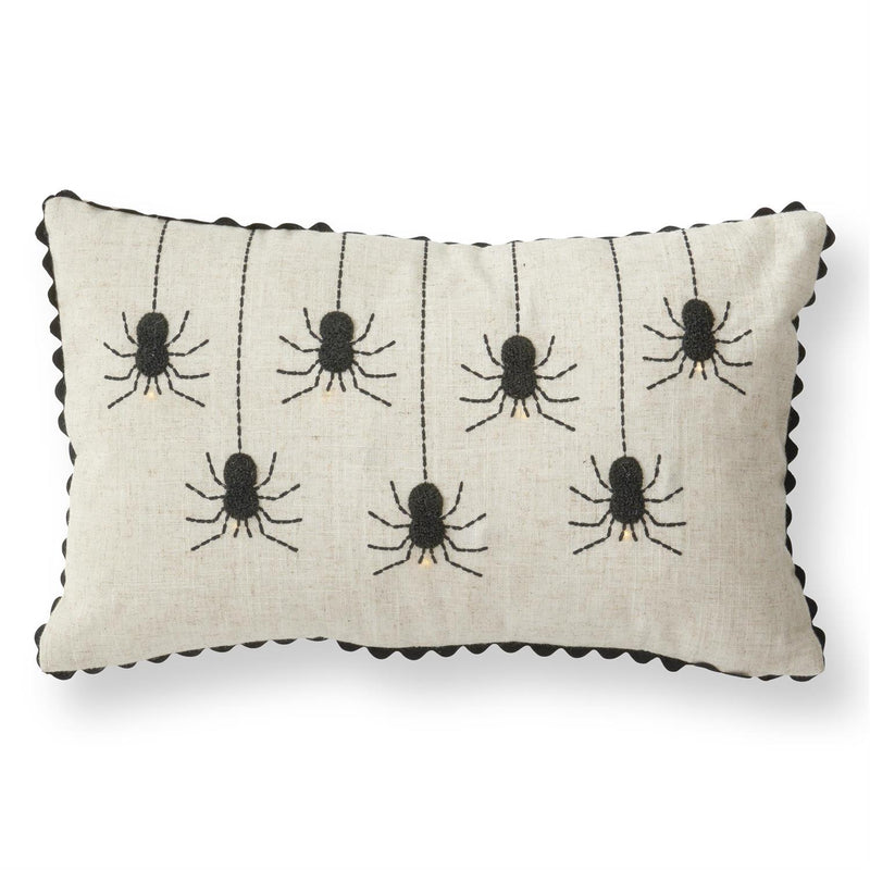 Tan Lumbar LED Spider Pillow with Timer