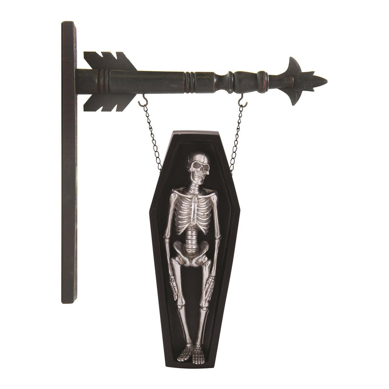 Silver Skeleton in Coffin Arrow Replacement