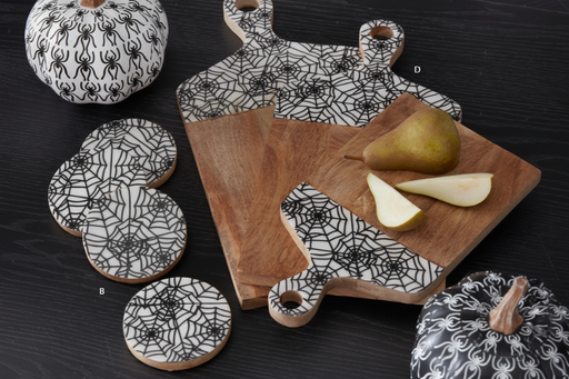 Halloween Table Top decor - coaster, cutting boards