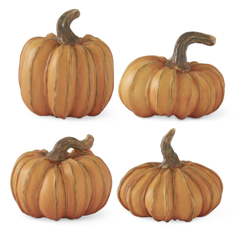 Orange Filler Pumpkin Figurines