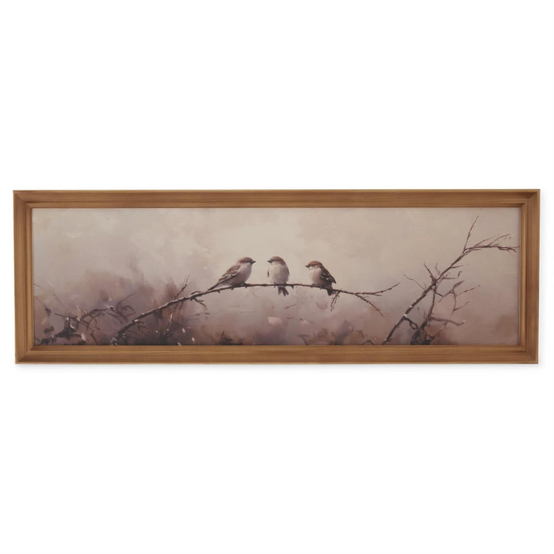 Wood Framed Bird Print