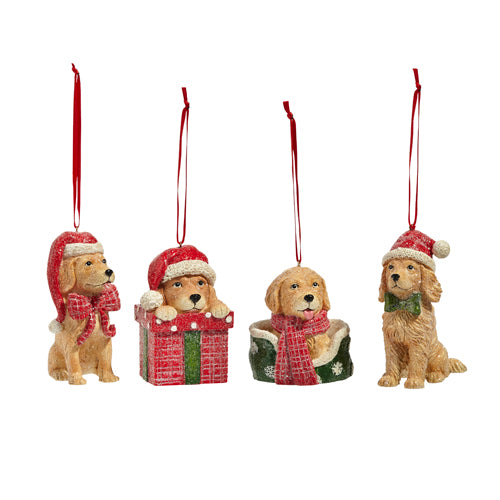 Celebrate the Season Pup Ornament