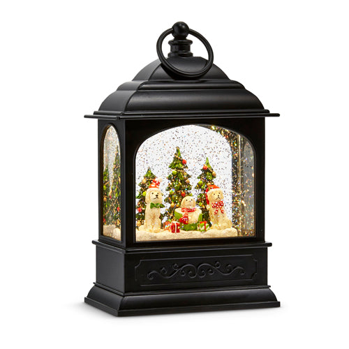 Celebrate the Season Pup Lighted Water Lantern