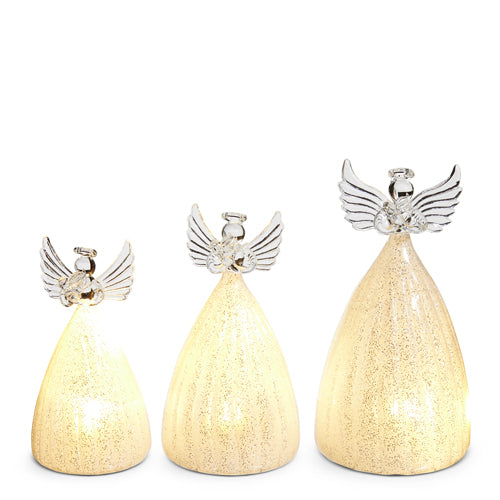 Lighted Angel Figurines