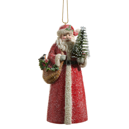 Holiday Santa Ornament